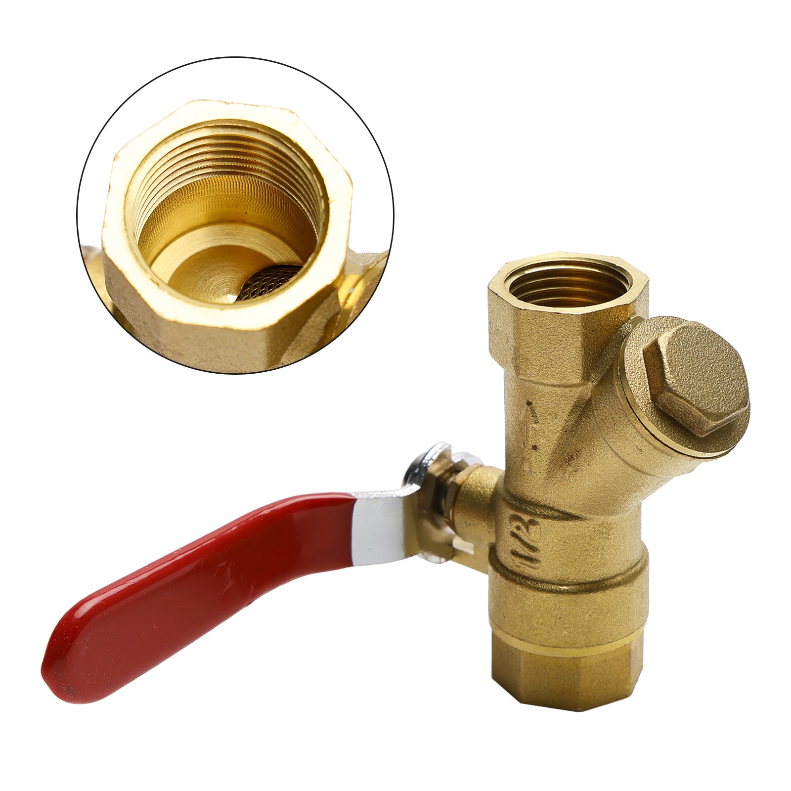 Y-Sieb Wasserfilter 1 Zoll – 2x Innengewinde, Bis 120 °C, 1,0 MPa – Vertikale Montage, Für Schmutzfiltration Im Wassersystem