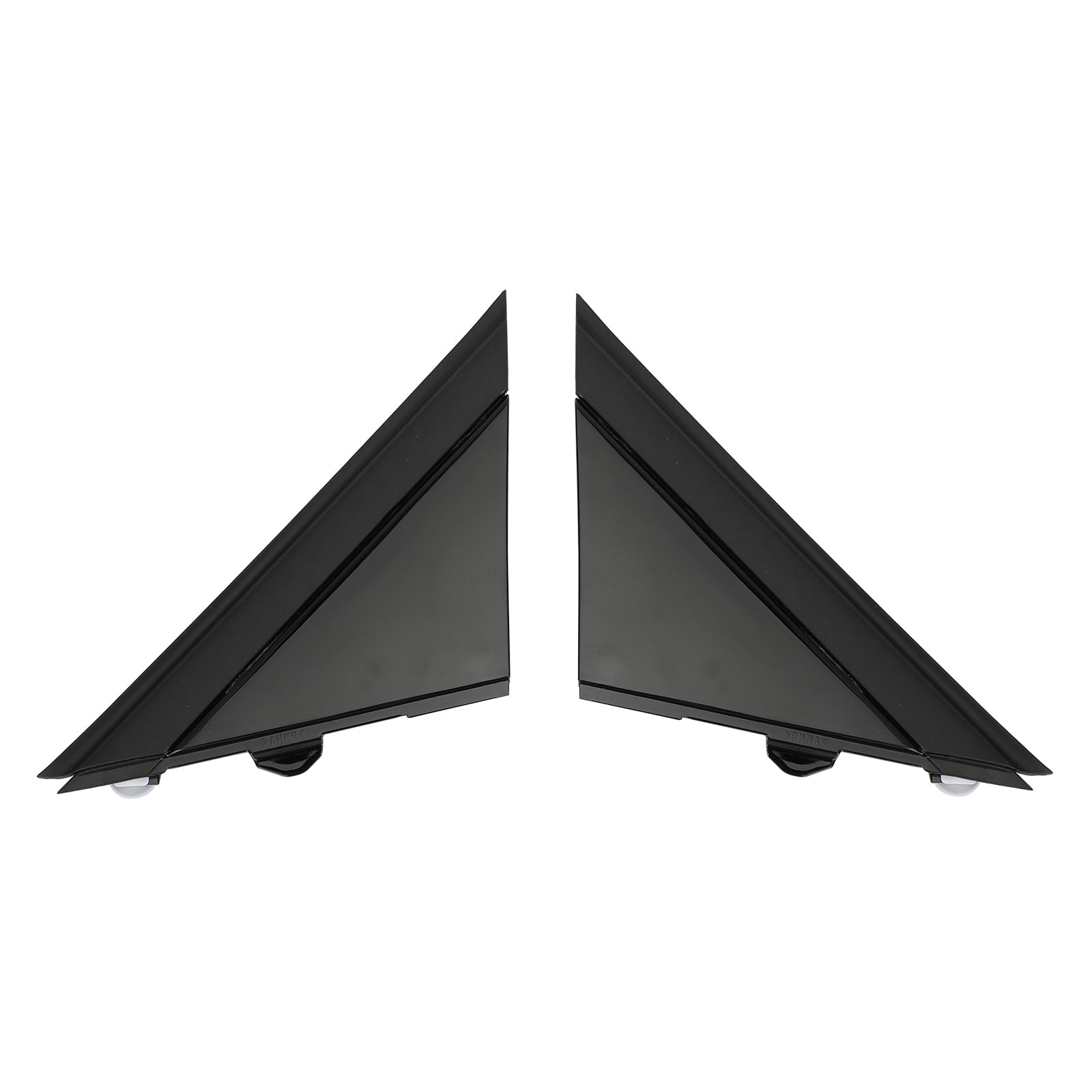 Scheinwerfer-Abdeckleisten Für Mini R56 R57 R58 R59 - 4-tlg. Set Schwarz