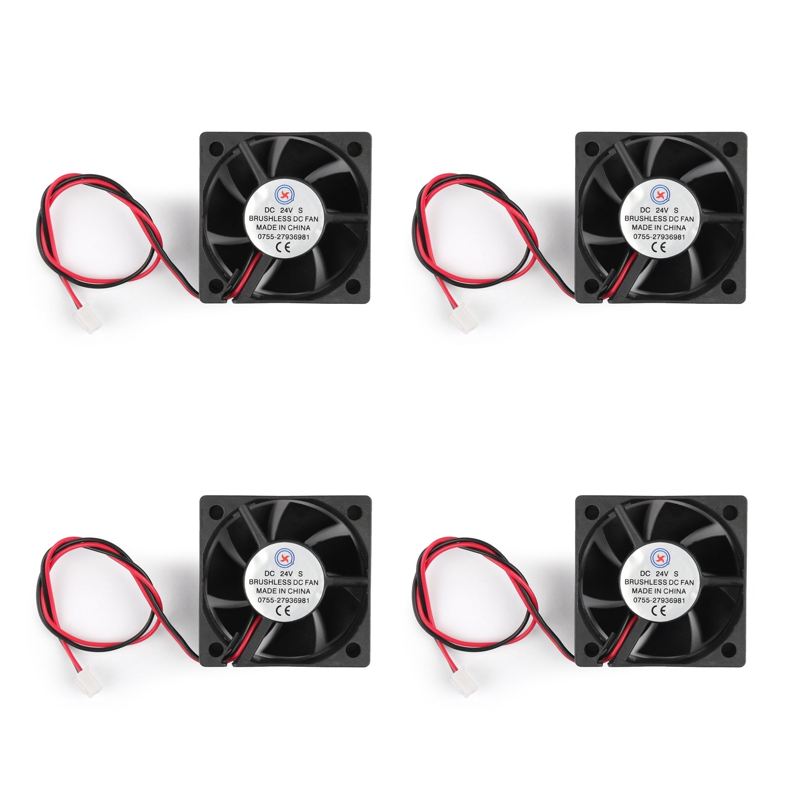 Ventola Di Raffreddamento DC Brushless MAD HORNETS 24V - 50x50x20 Mm, 2 Pin, 20.000 Ore Di Durata