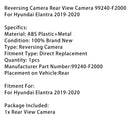 Rückfahrkamera Rückansicht Kamera 99240-F2000 Für Hyundai Elantra 2019-2020
