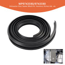 WP9743590/9743590 Dishwasher Door Gasket (Black) for Kenmore KitchenAid etc