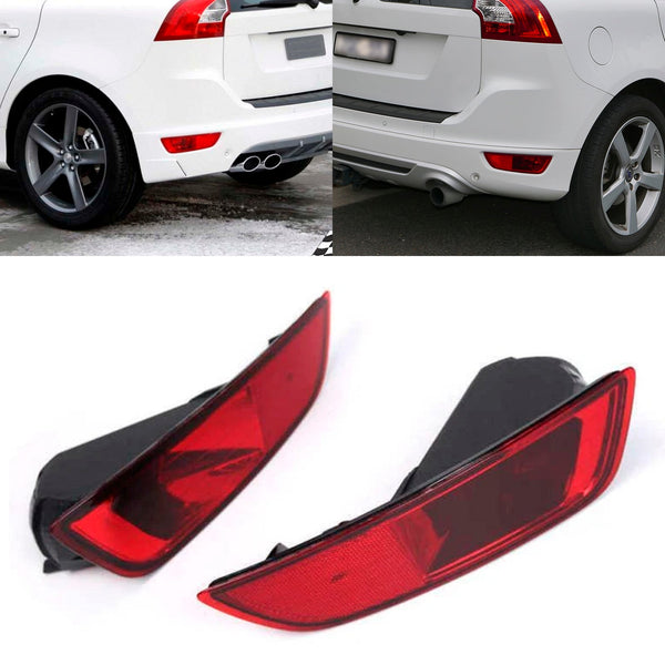 2008-2013 Volvo XC60 Links &amp; Rechts Heckstoßstange Nebelscheinwerfer Lampe Reflektor