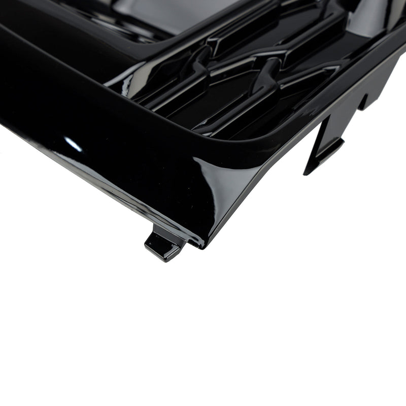 2021–2025 Audi Q5 SQ5 S-Line RSQ5 Stil Front Nebelscheinwerfer Kühlergrill Abdeckung schwarz