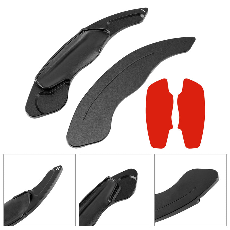 Lenkrad-Schaltwippen-Verlängerung für Volvo XC60 XC90, Aluminium