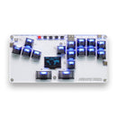 MustFun Hitbox Mini Stickless Controller, geeignet für PC/PS3/PS4/Switch usw.