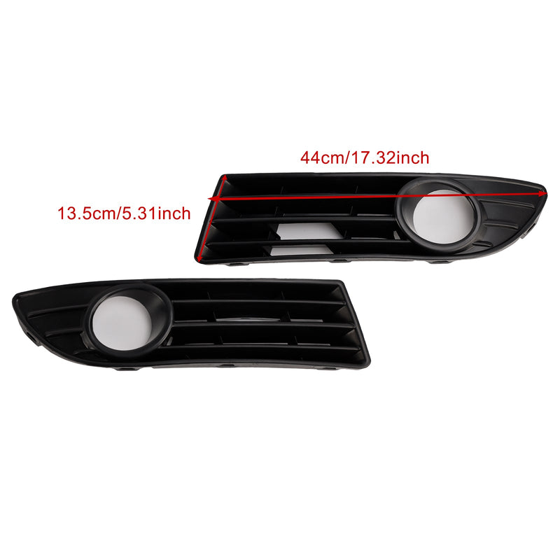 2005-2009 VW POLO 9N3 GTI 2PCS Luces antiniebla de la cubierta Griller 6q085365e 6q0853666g