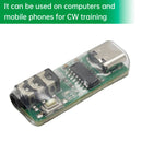 VBADL TYPE-C připojení Multifunkční CW Trainer KEY KEY TRACER TAELELE TAELEGER TRACER