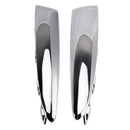 2015.08-2020 Fiat 500 Lounge Zierleisten für die linke und rechte vordere Stoßstange, Chrom