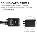 4Pcs LED Chassis Light Modified With Fantasy Ambient Light APP+Remote Control 60cm*2+90cm*2