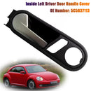 2012-2014 VW Beetle Inside Left Driver Door Handle Cover 5C5837113