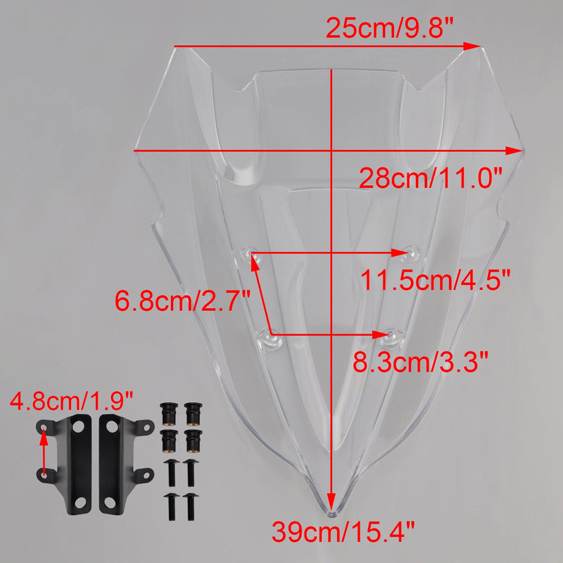 Windschutzscheibe Windschutz für KAWASAKI Z500 2024-2025