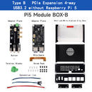 Raspberry Pi 5 Expansion All-in-One PCIE-laajennuslevy Double HDMI 4K -lähtö