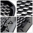 2016–2020 Jaguar F-PACE X761, glänzend schwarzer Frontstoßstangengrill