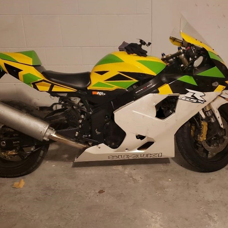 2004-2005 Suzuki GSXR 600/750 K4 ruiskutusliipaisinsarja rungon muovinen abs