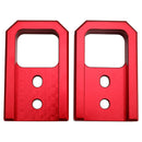 Abschlepphaken vorne für Toyota Tacoma 2024–2026 und 4Runner 2025–2026, rot, links und rechts