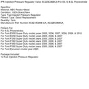 IPR Injection Pressure Regulator Valve 5C3Z9C968CA For 2005-2010 6.0L Powerstroke