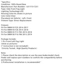 1 Stück LED Nebelscheinwerfer vorne links für BMW X3 F25 X4 F26 X5 F15 X6 F16 63177317251