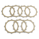 Conjunto de discos de fricción de embrague para Kawasaki EX500 Ninja 500 1994-2005 13088-1013
