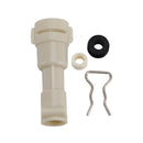 ThermoBlock inloppskontakt, packning, distans och gaffel D8mm set för vattenvärmeelement lämplig för Philips kaffemaskin 422224777123