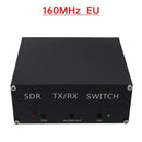 SDR Mottagningsomkopplare Antenndelning Transceiver TR Switch Box 100W DC 160MHz EU-kontakt