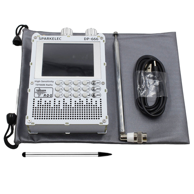 TEF6686 DSP-Radio DP666 Hochempfindliches Breitband-LW-MW-SW-0IRT-Kurzwellenradio