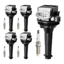 2012–2016 Volvo S60 2,5 l L5 5 x Zündspule Pack UF517 + Zündkerzen