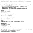 2014-2018 Mercedes-Benz GLE/GLS Klasse W166/W218/W212 Scheinwerfer-Vorschaltgerät-Steuergerät A2189007306