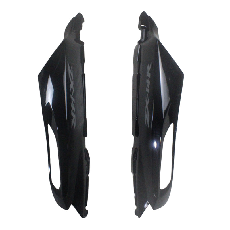 Amotopart Kawasaki ZX14R ZZR1400 2012-2022 Black Fairing Kit