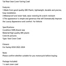 2022-2024 Harley X350 Heck Rücksitzbezug Verkleidung