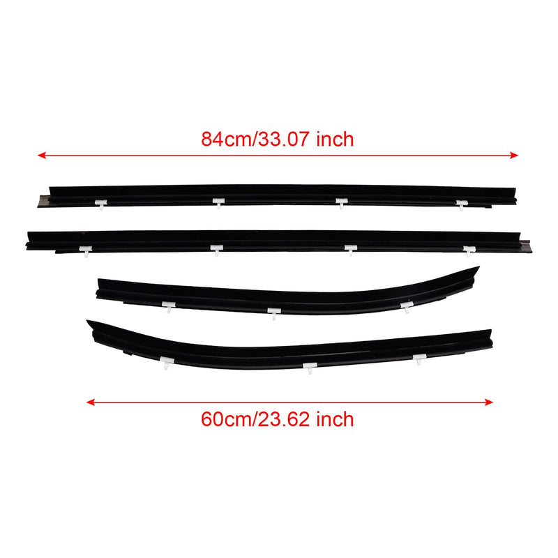 2000-2004 Toyota Tacoma 4 st. Fönstertätningar för ytterdörr KT2023