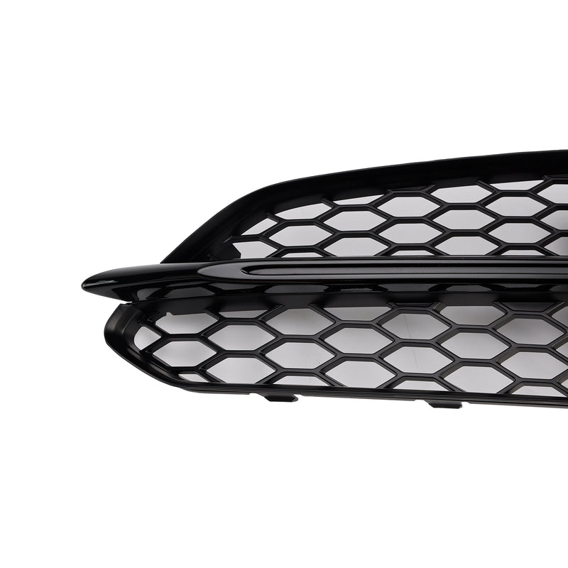 2015–2017 Audi A8 S8 2 Stück schwarz Front Nebel Grill Grill Licht Abdeckung