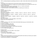 4PCS Auto Fenster Weathers + 2 Dichtungen Für GMC C1500 C2500 C3500 K1500 K2500 K3500