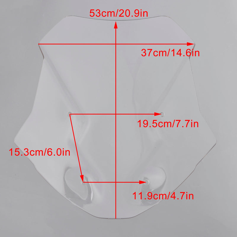 2022-2024 TIGER 1200 GT Todos os modelos MODETRIMENTO MOTORCYCILENT Proteção do vento