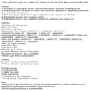 Rücklicht links + rechts für VW Golf Mk4 Schrägheck (1997–2005), Teilenummern: 1J6945111S 12S 1J6945111T