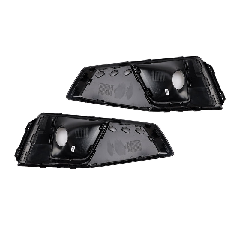 2018–2020 Audi A4 B9 S-LINE S4 schwarz Front Nebelscheinwerfer Kühlergrill Trim Cover