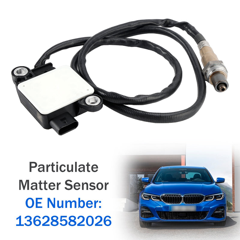 07/2018-06/2020 BMW 5 (G30, F90) 518 d Saloon Diesel Particulate Matter Sensor 13628582026