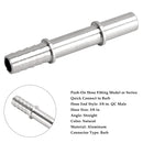 Schnellanschluss 3/8 Kraftstoffverteilerschlauch zu 3/8 Barb Adapter Fitting AN817-02-06BA