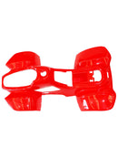 Kit de guardabarros de carenado de plástico para 50cc 70cc 110cc Dinosaur Quad Dirt Bike ATV rojo