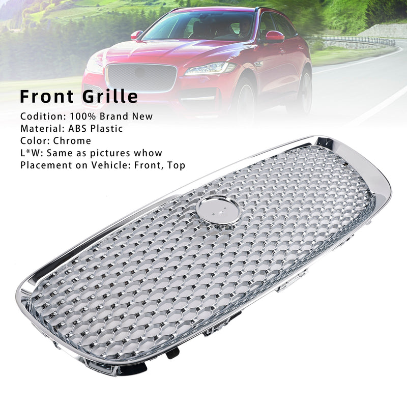 Chrom-Frontstoßstangengrill für JAGUAR F-PACE X761 2016–2020