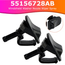 2 Stück Scheibenwaschdüsen-Sprühkopf 55156728AB für Jeep Wrangler JK 2002-2012