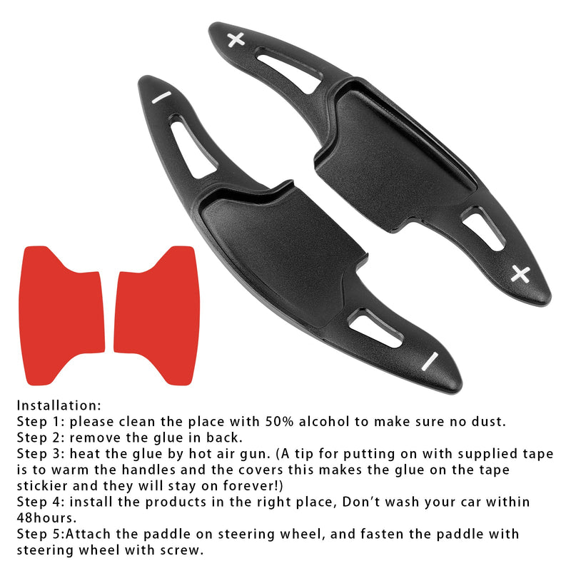 2020-2023 Lenkrad Paddle Shifter Erweiterung Für Ford Explorer Aluminium