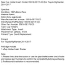 2014–2017 Toyota Highlander Neuer Getränkehalter-Einsatzteiler 55618–0E170-C0