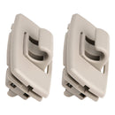 2x Grau Sonnenblende Clip Haken Retainer Für Mercedes Benz C-klasse W205 S205 15-19