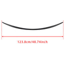 2020+ Mercedes-Benz E-Klasse W213 E63 Style Heckspoiler in Hochglanzschwarz