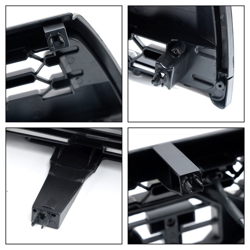 Toyota 4Runner (1996–2000) mit LED-Frontstoßstangengrill in Mattschwarz