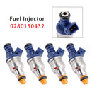 1994-1998 Saab 900 9000 2.3L 4 stycken injektorer 0280150432