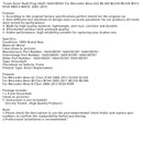 2005-2011 Mercedes-Benz M-Klasse W164 ML350 ML500 Vordere Antriebswelle Gelenkwelle 1644100501 1644100701 1664102301