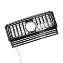 Rejilla frontal negra para el parachoques del Mercedes-Benz Clase G. W463 (1990–2018)
