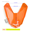 Passagerarkåpa för baksäte för Honda CB500F 2016-2024 CBR500R 2016-2024 Orange