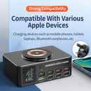 140W Schnellladegerät Intelligentes PD100W Notebook Multi-Port USB Ladegerät UK